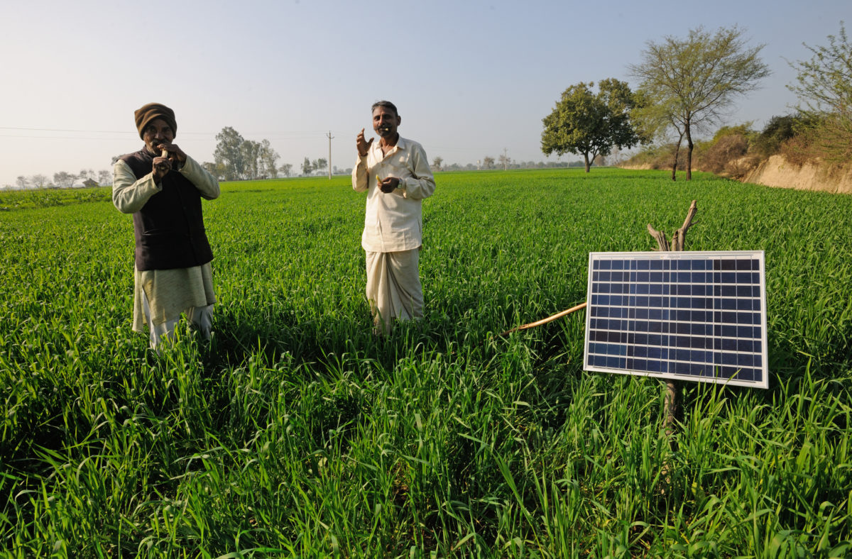 off grid pay as you go, progetto solare reti Simpa in India