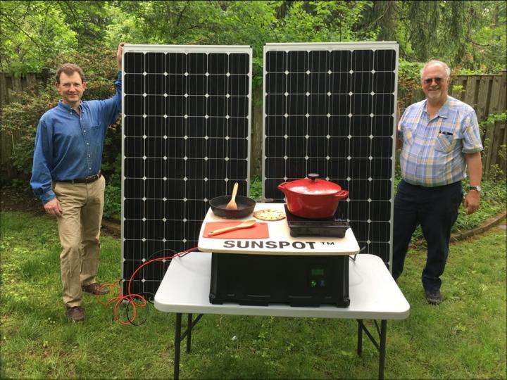 Solar Powered Kitchen Scale