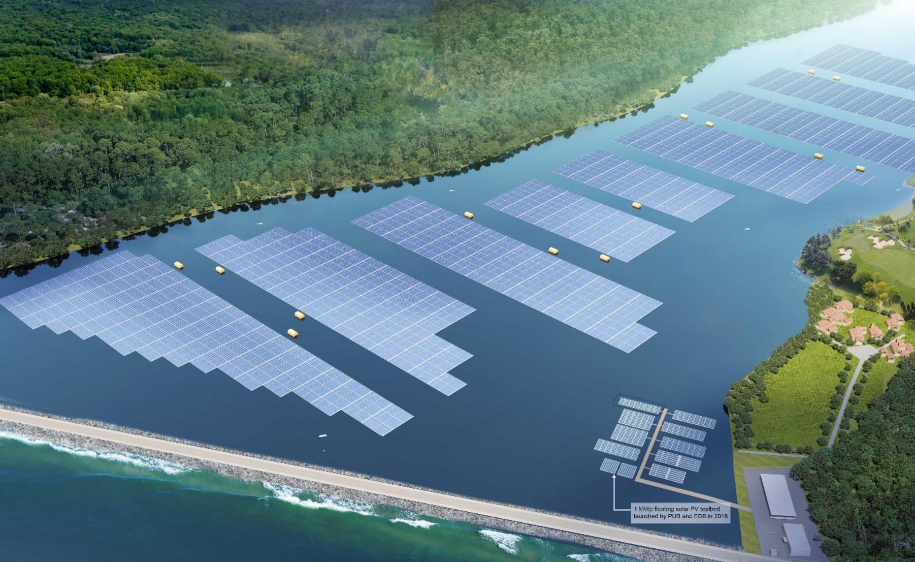 Construction begins on 60 MW floating solar plant in Singapore - pv ...