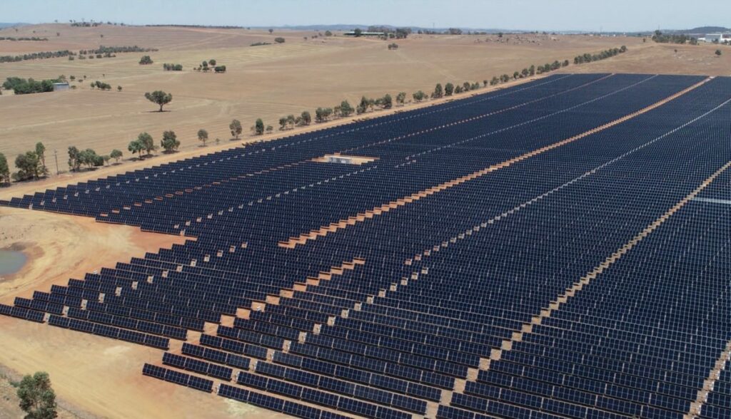 PPA-linked 120 MW solar park goes online in Australia - pv magazine Global
