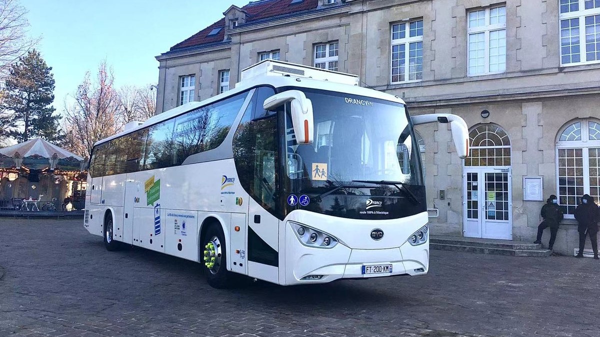 BYD Bus Paris