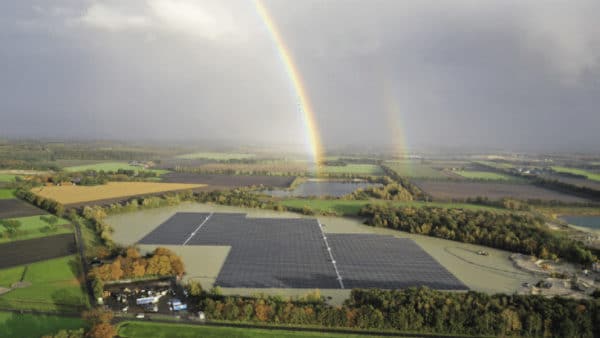 Floating PV plant Netherlands