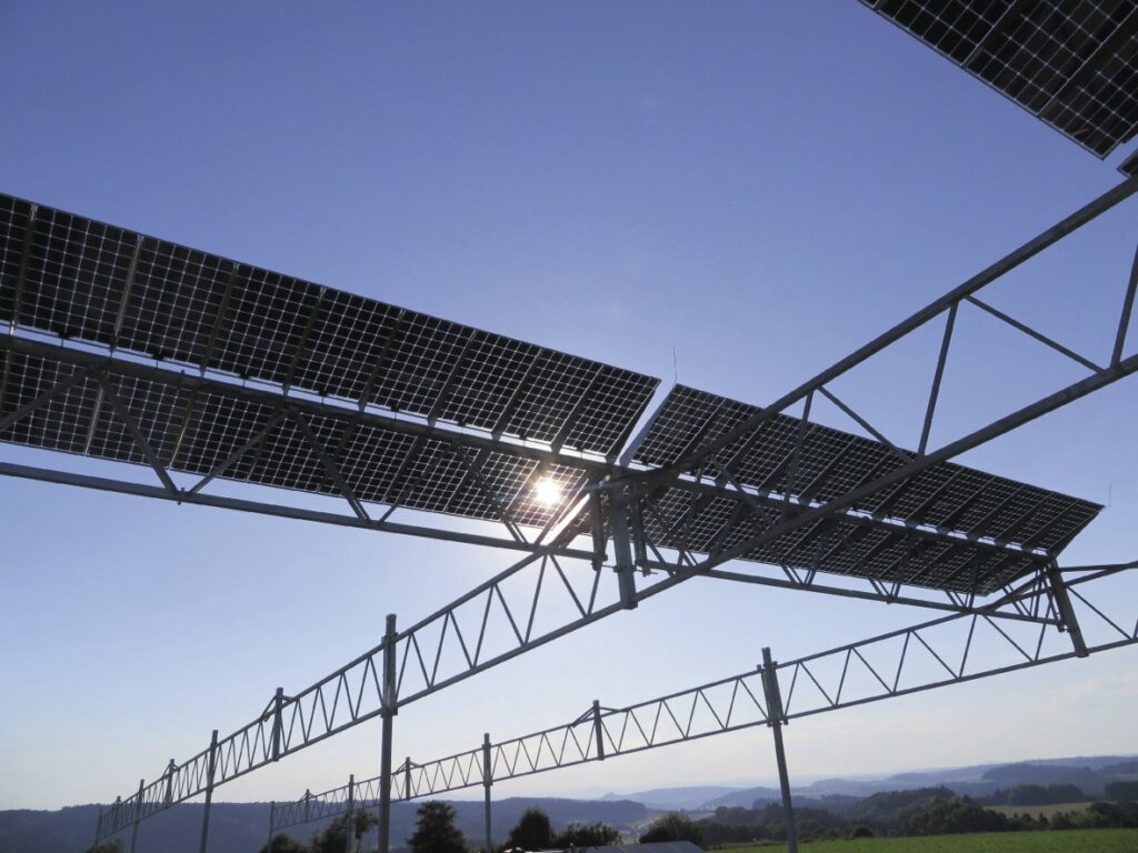 Agrivoltaics plant