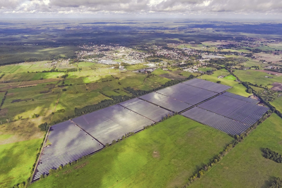 Witnica Solar Farm in western Poland