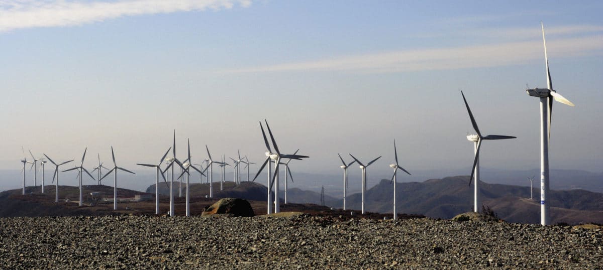 China wind farm