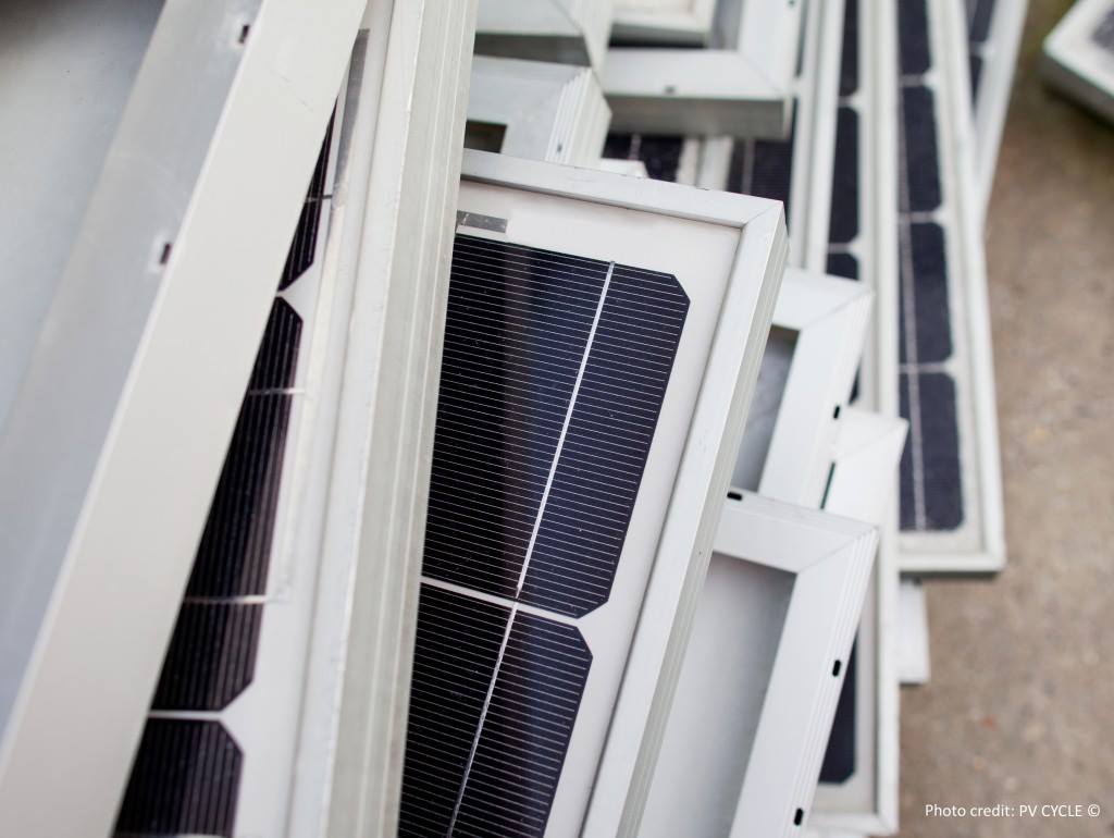 太陽光発電サイクルリサイクルモジュール