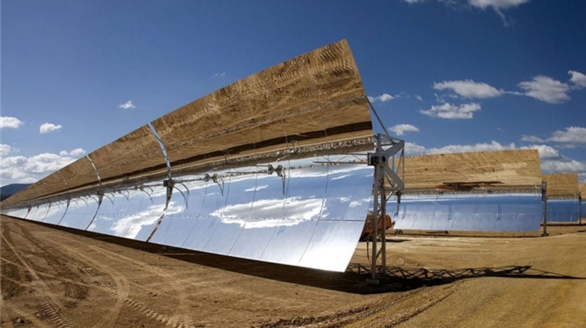 Eine CSP-Anlage in Spanien