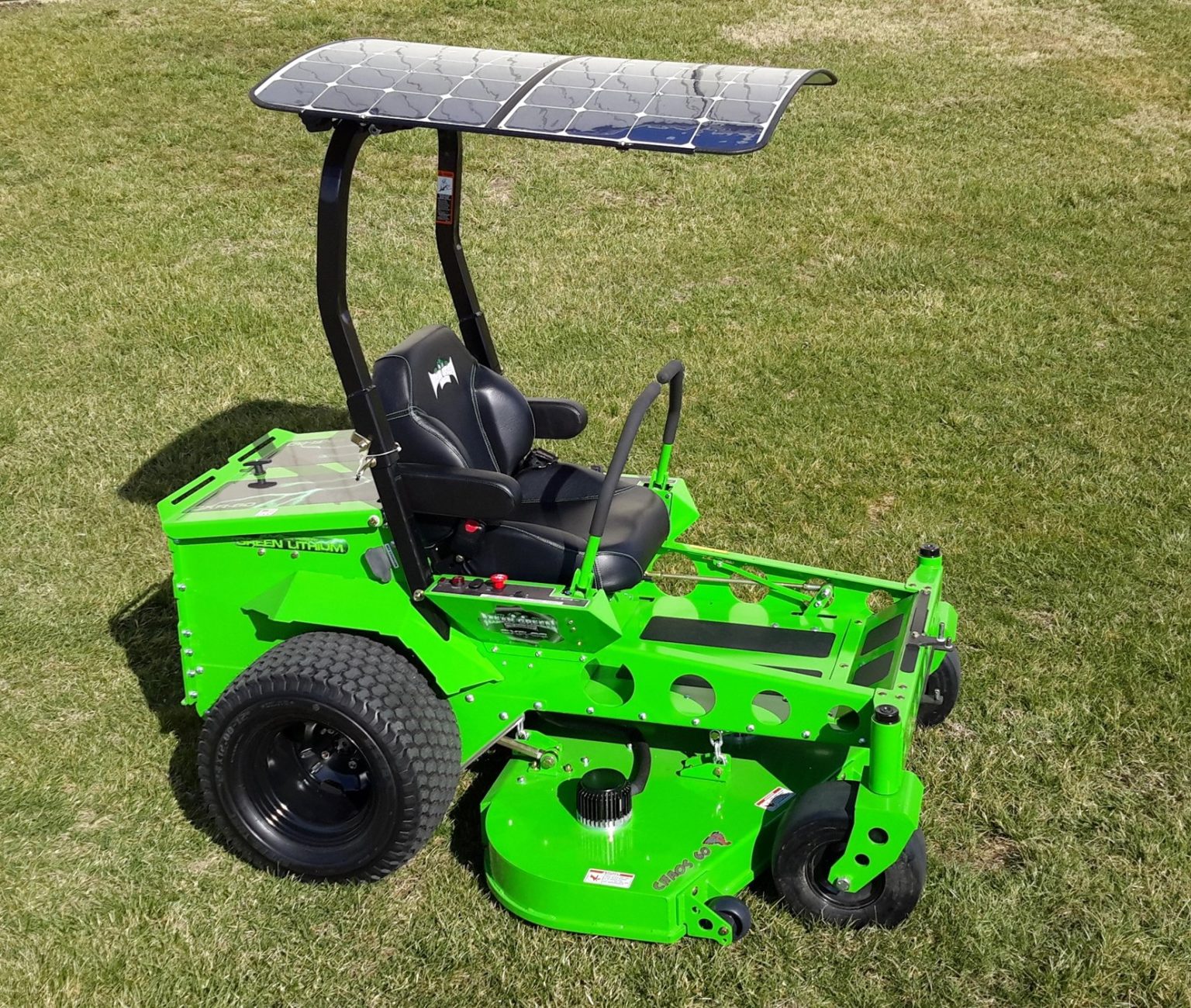 Solarpowered electric lawn mowing pv magazine International