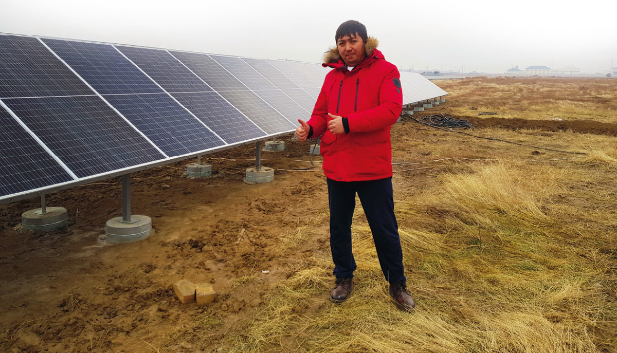 Středoasijská solární energie na vzestupu