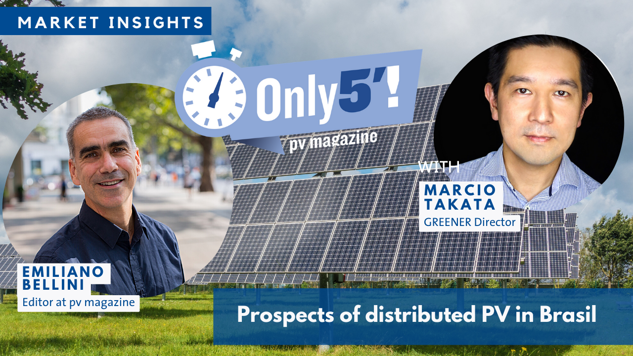 Only5mins! – Prospects for distributed PV in Brazil – pv magazine ...