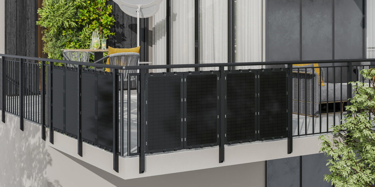 Zásuvné balkonové solární panely