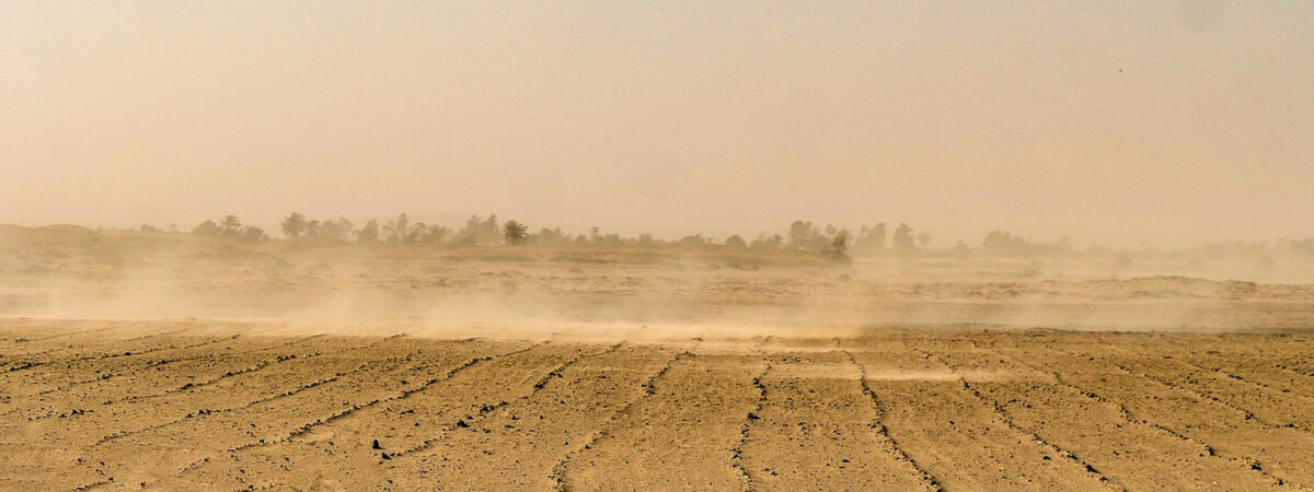 Vliv větru na chlazení solárních panelů v poušti