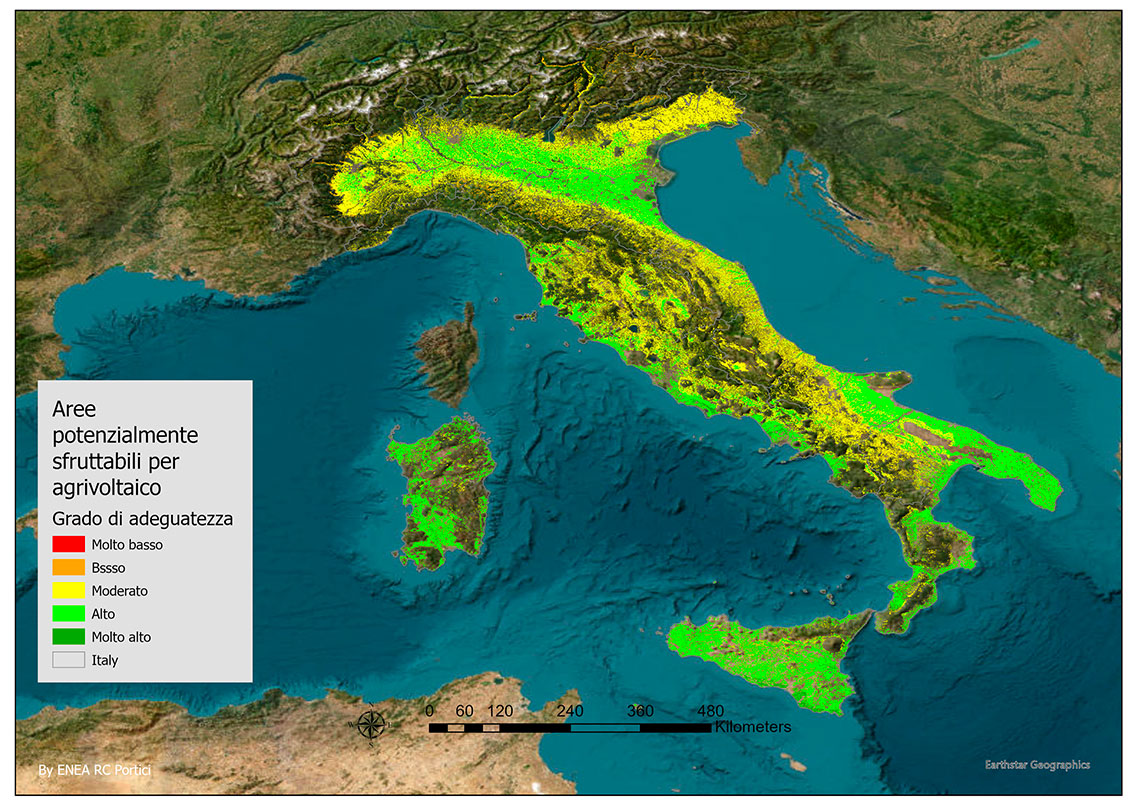 Italian state agency publishes agrivoltaic location map – pv magazine  International