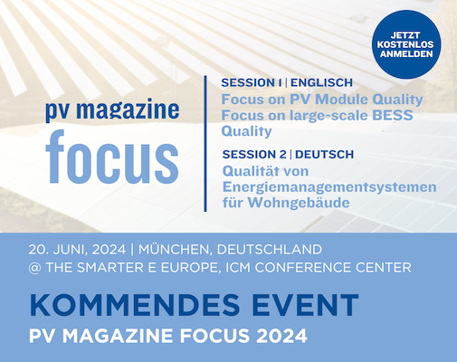 pv magazine Focus 2024 event 