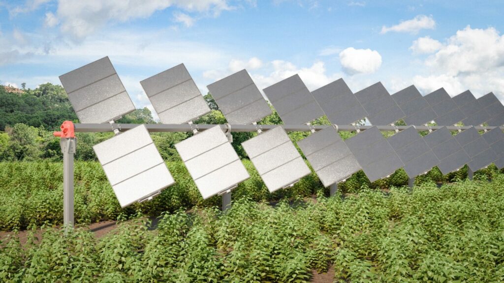 Soltec prototype tracker for concentrated PV
