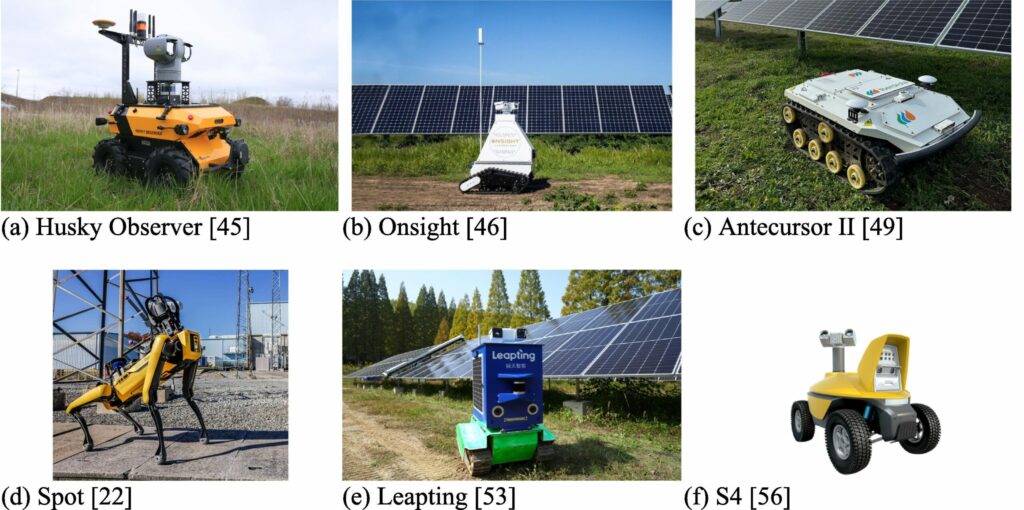All unmanned ground vehicles for solar plant monitoring at a glance ...