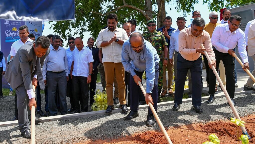 Sri Lanka breaks ground on 100 MW solar project - pv magazine Global