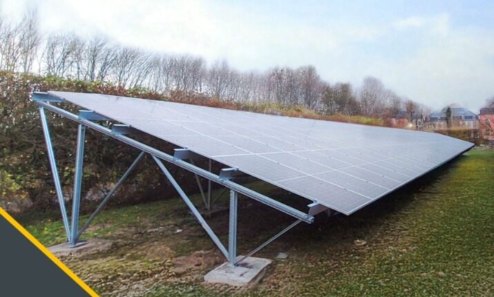 French steel manufacturer unveils reusable mounting structure for large-scale solar