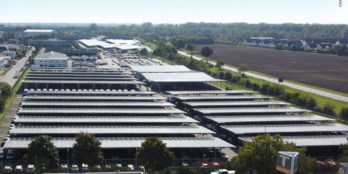 German developer commissions nation’s largest solar carport