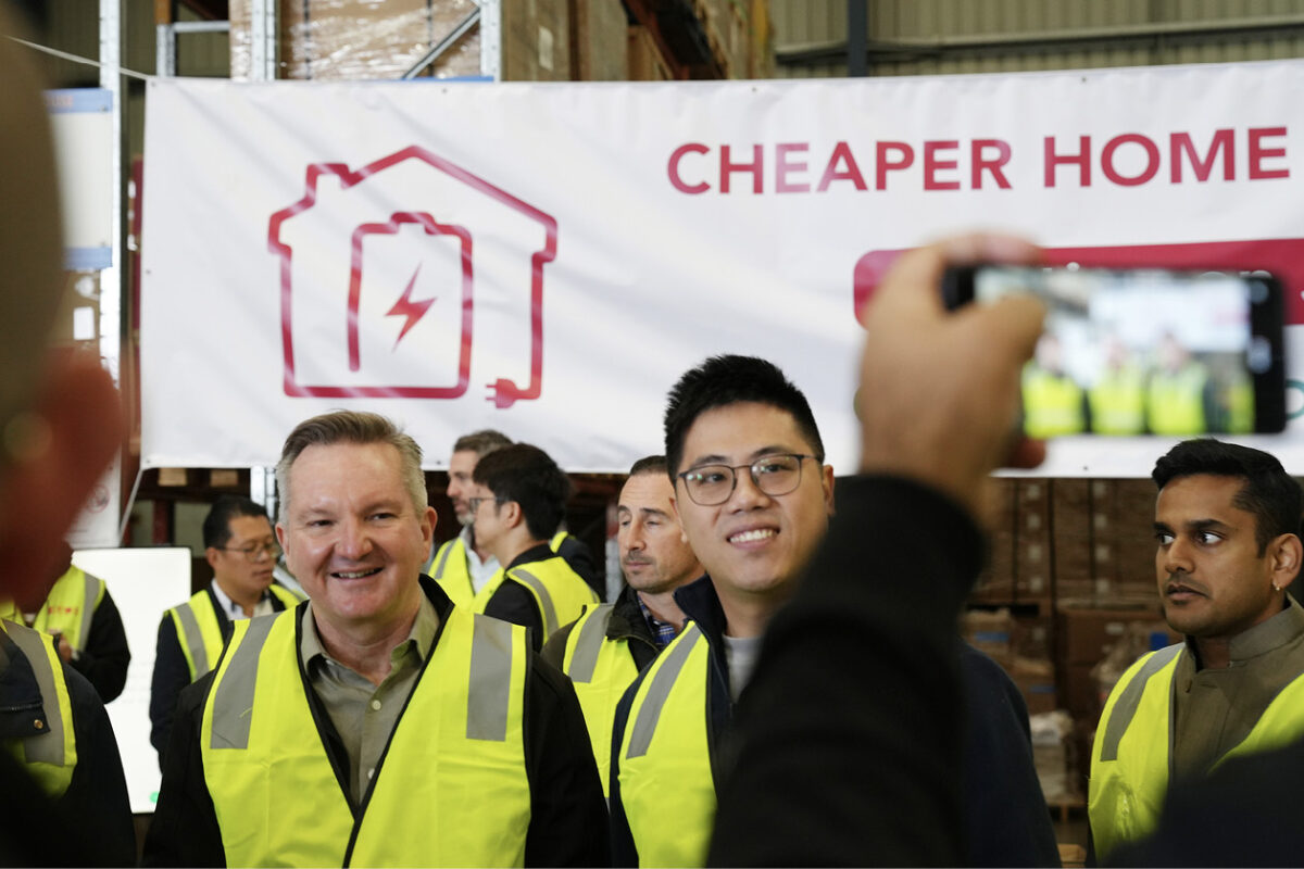 Australian Minister for Climate Change and Energy Chris Bowen.