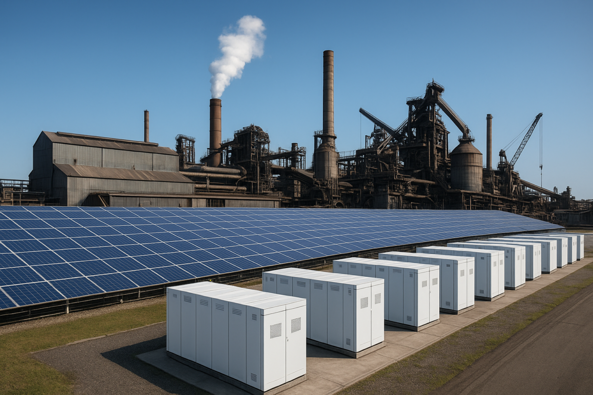 pv-magazine.com - Lior Kahana - Optimal solar-plus-storage sizing for heavy industry operation