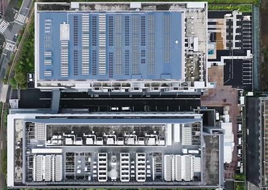 Canon testing solar at Japanese data center