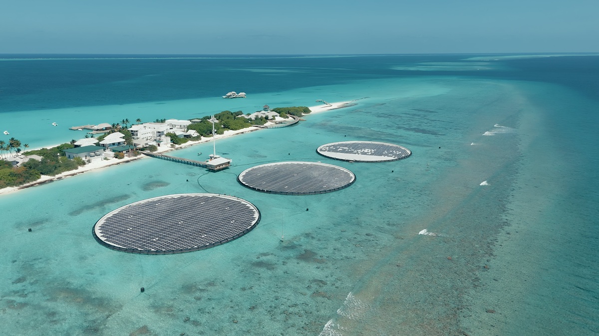 Maldives microgrid project with floating solar becomes model for island renewables projects