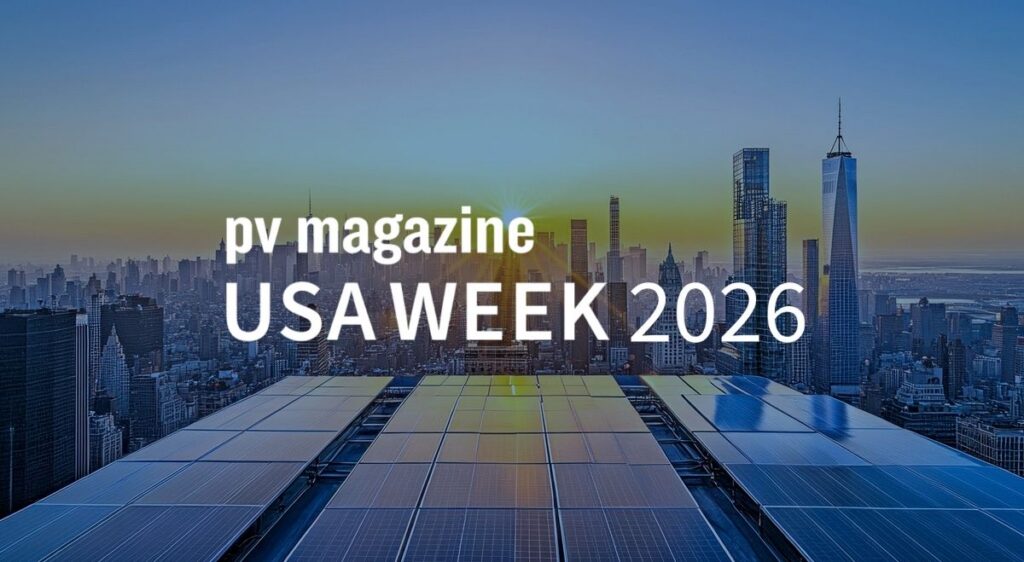 pv magazine USA Week 2026 announcement