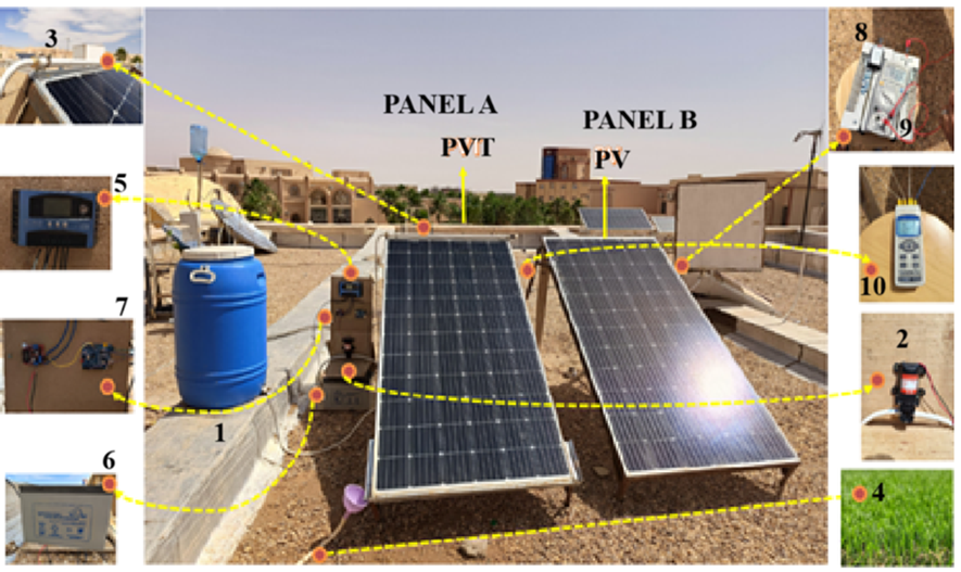 Water-spray cooling can improve PV module efficiency by 28% in arid environments