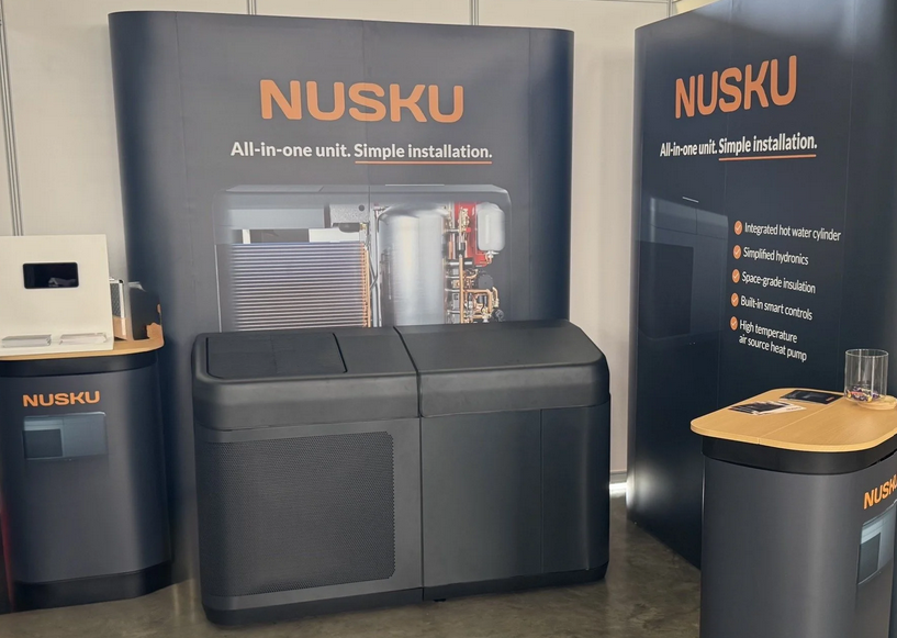 UK startup showcases all-in-one water cylinder heat pump prototype