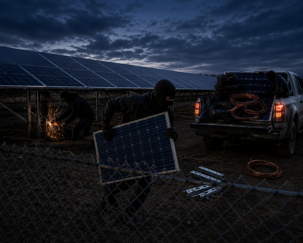 pv-magazine.com - Luis Ini - Solar tech theft on the rise in Chile