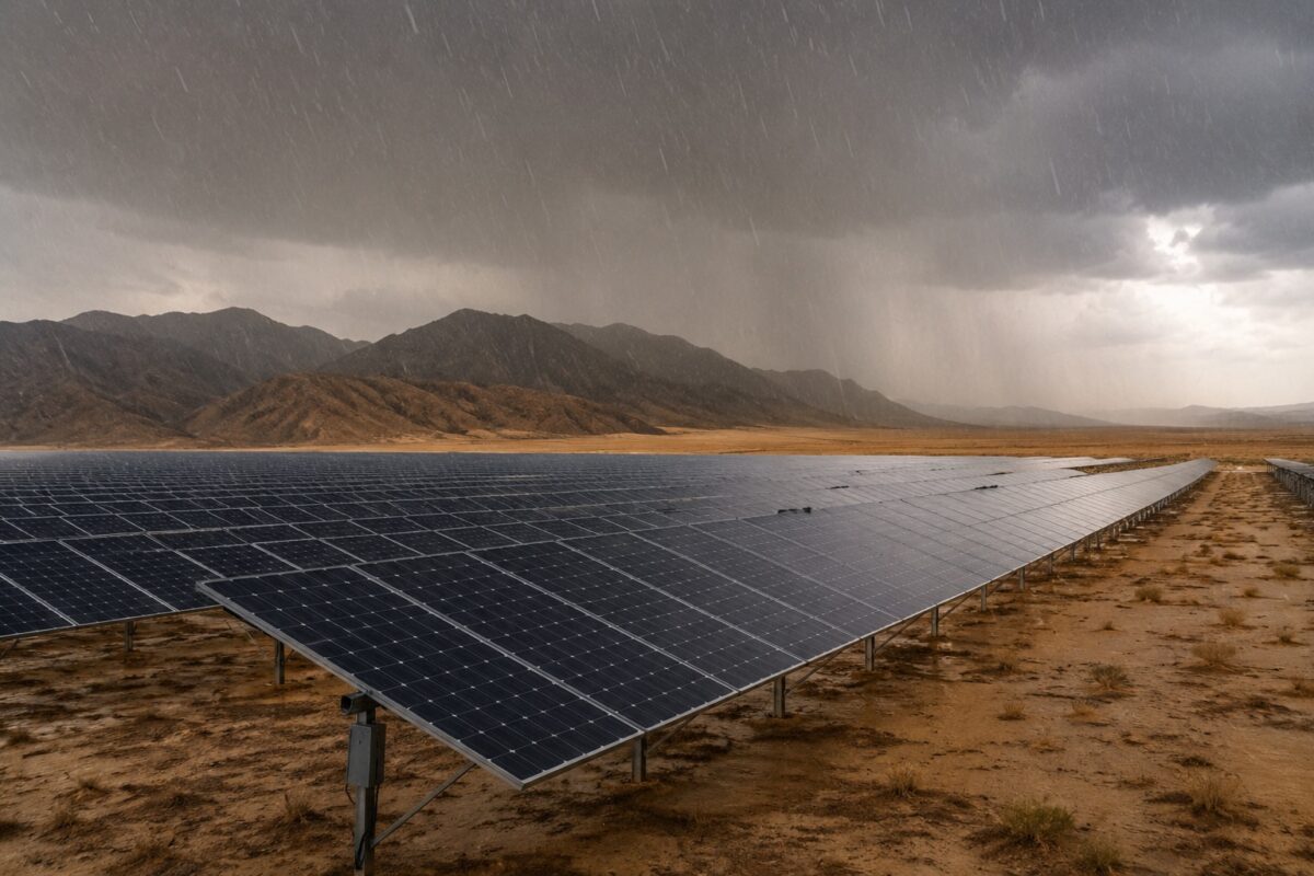 German scientists explore whether solar power plants can induce rain in deserts