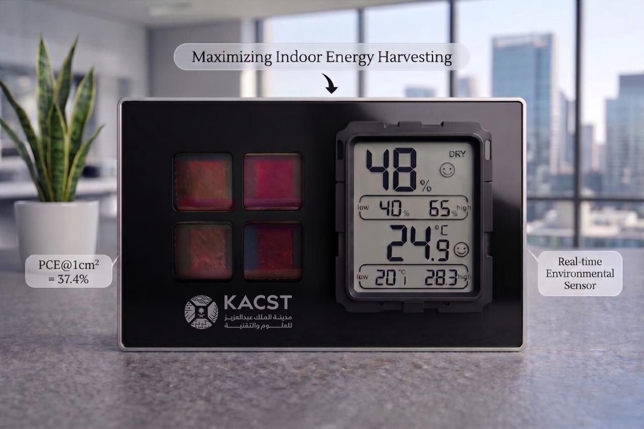 Bandgap-engineered indoor perovskite solar cell achieves 37.44% ...