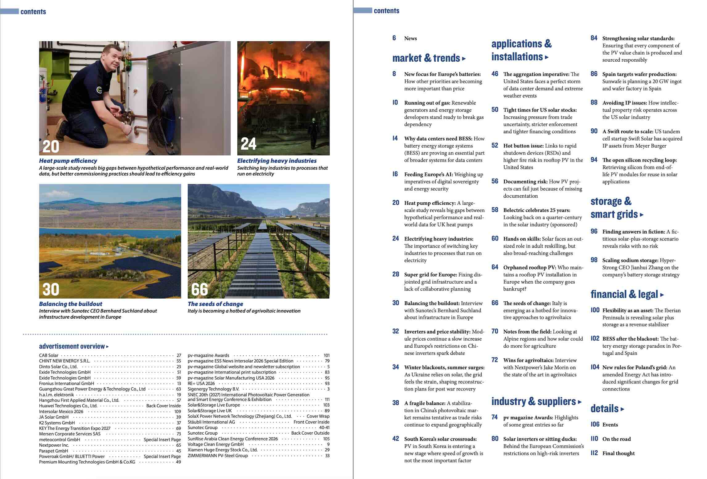 pv magazine Global June 2026 TOC