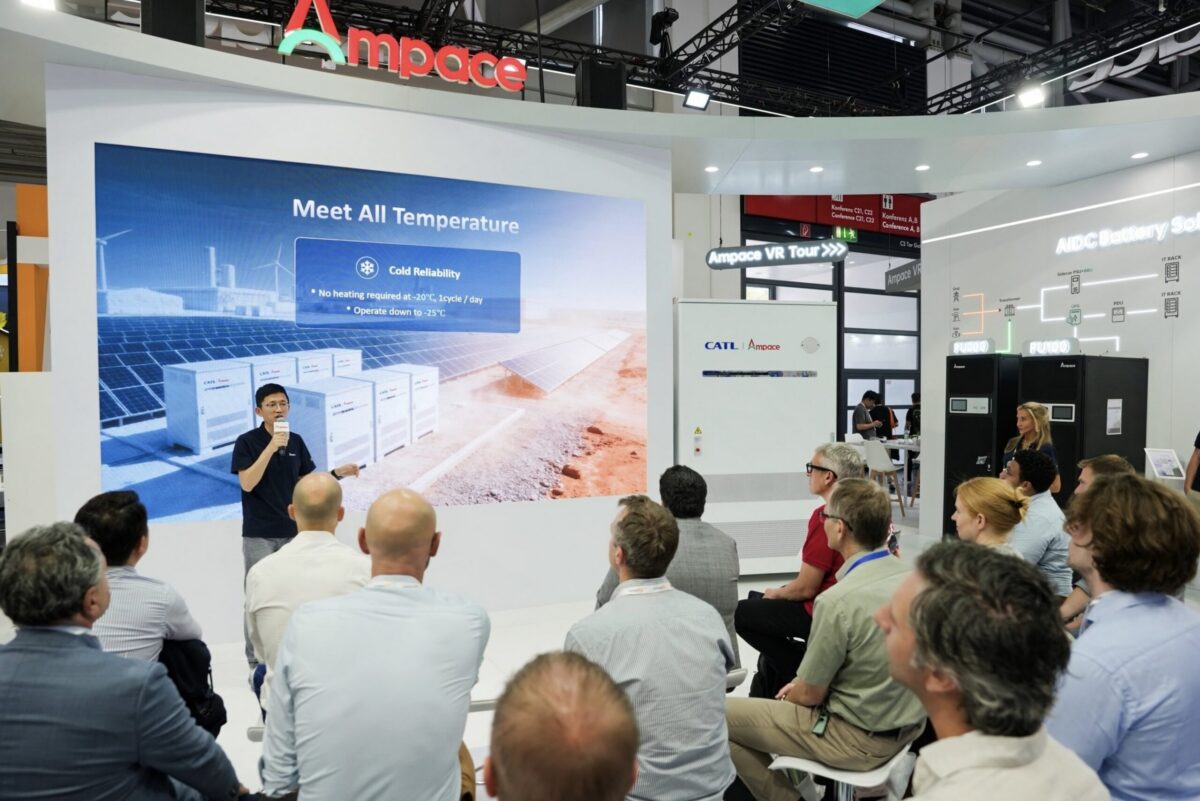Ampace launches co-branded C&I energy storage product at Intersolar Europe 2026