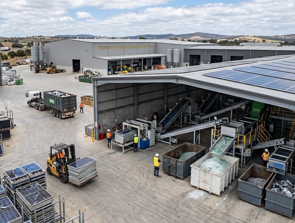 Study shows socioeconomic factors drive solar panel recycling needs, not climate