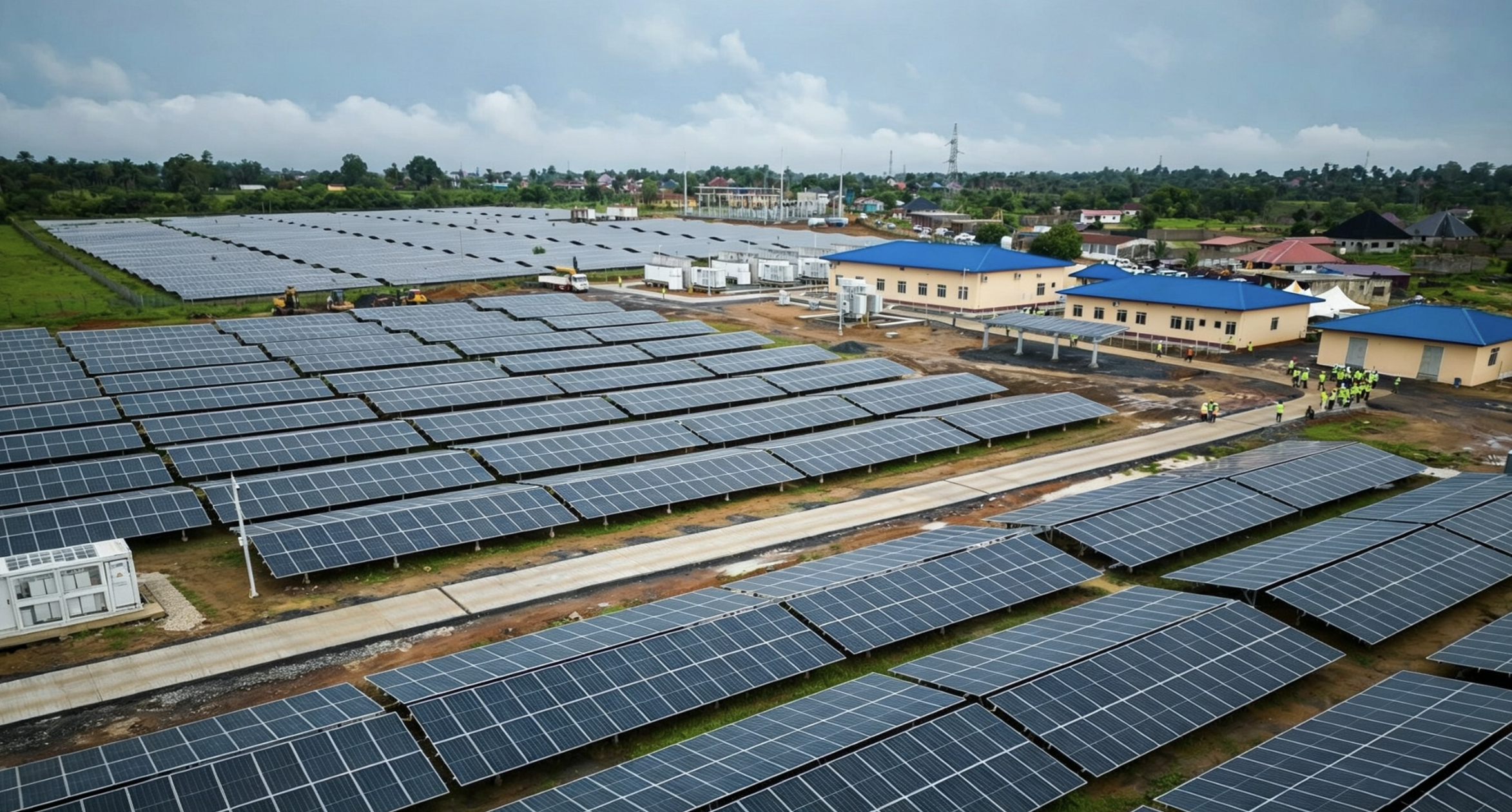 headline: Sierra Leone switches on solar-storage project