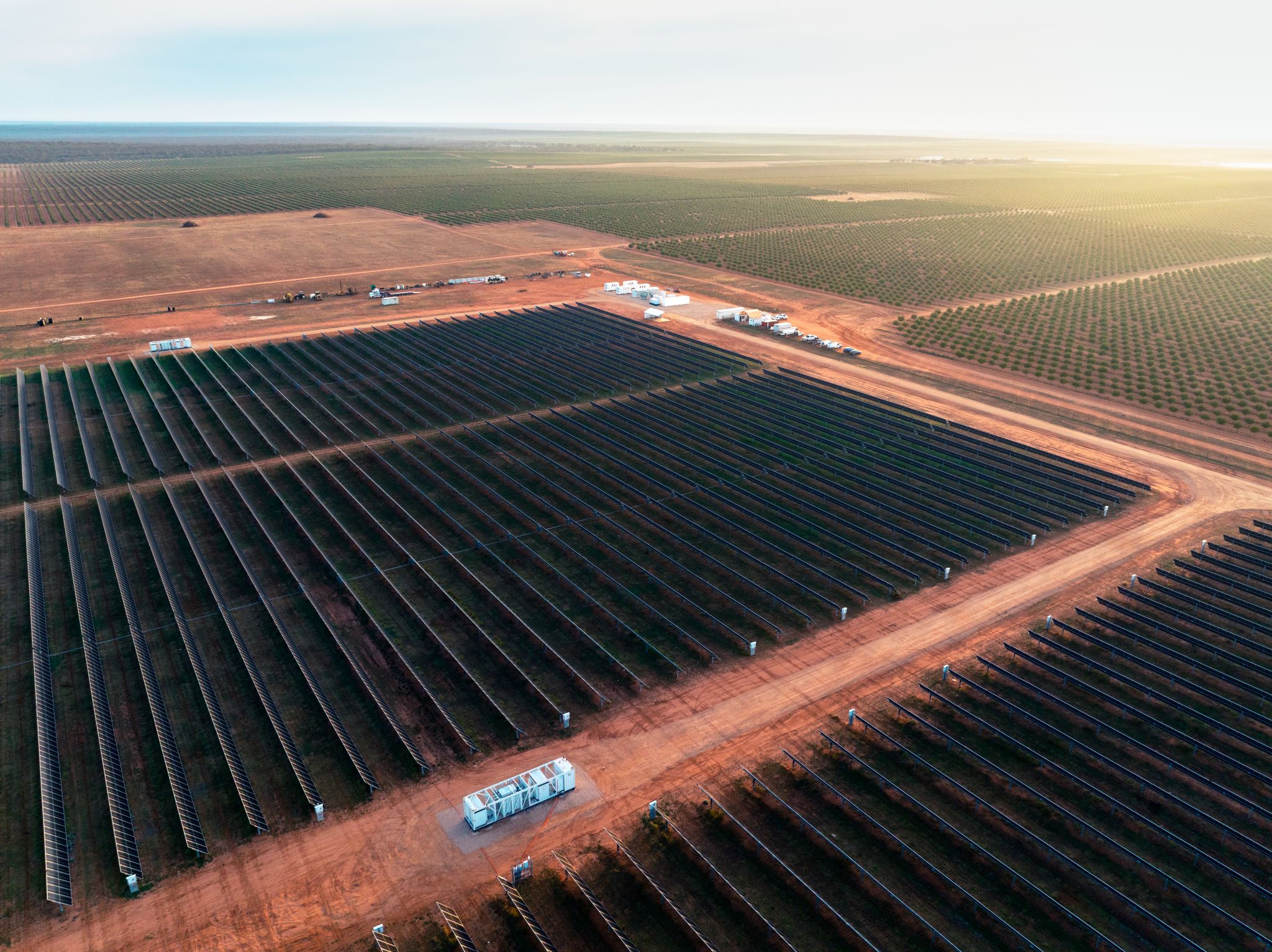 Australian utility delivers solar microgrid for farming operation