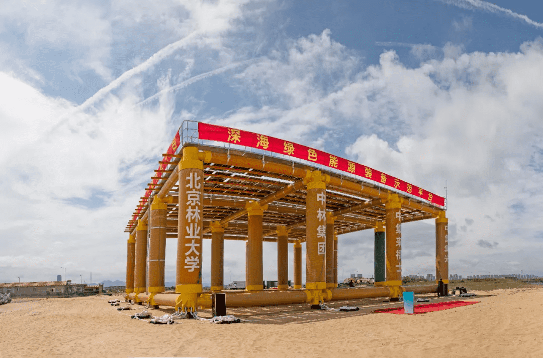 CIMC Raffles completes 100 kW bamboo-based offshore floating solar platform