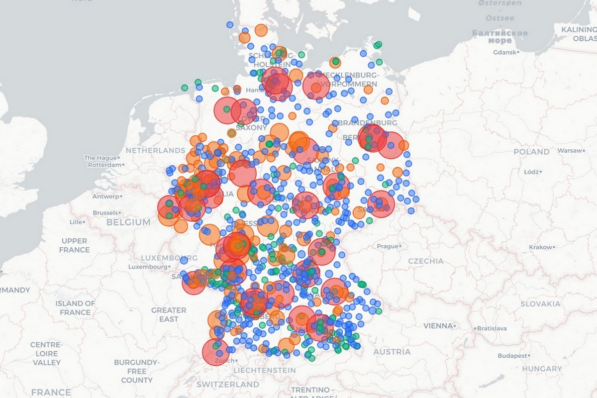 New online map shows Germany’s renewable energy feed-in capacity across distribution grids