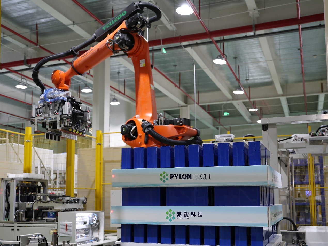 Pylontech starts mass production of 588 Ah, 601 Ah storage cells
