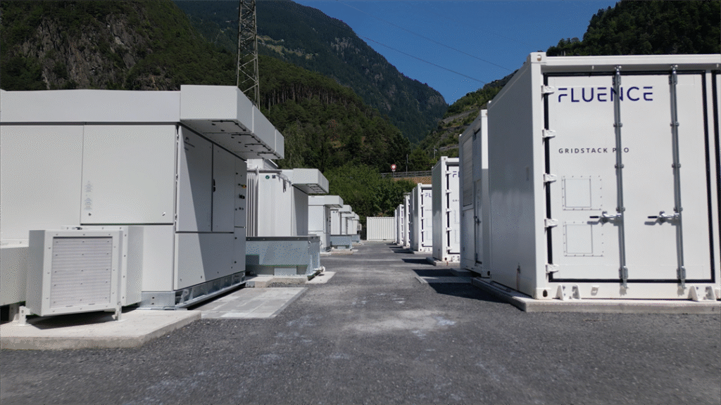 Speicher, Axpo, Kanton Uri, Fluence, 50 MW/100MWh
