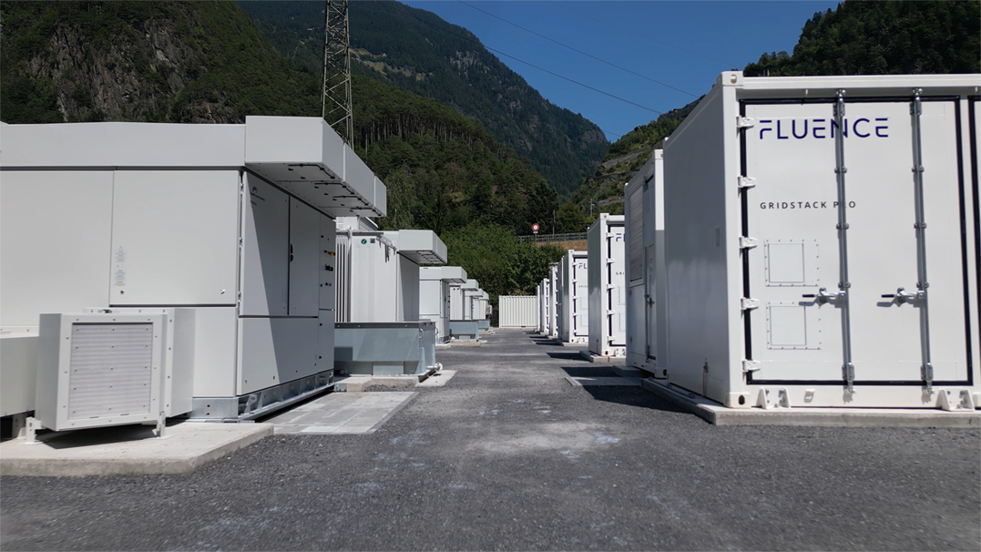 Switzerland's largest battery storage facility goes online