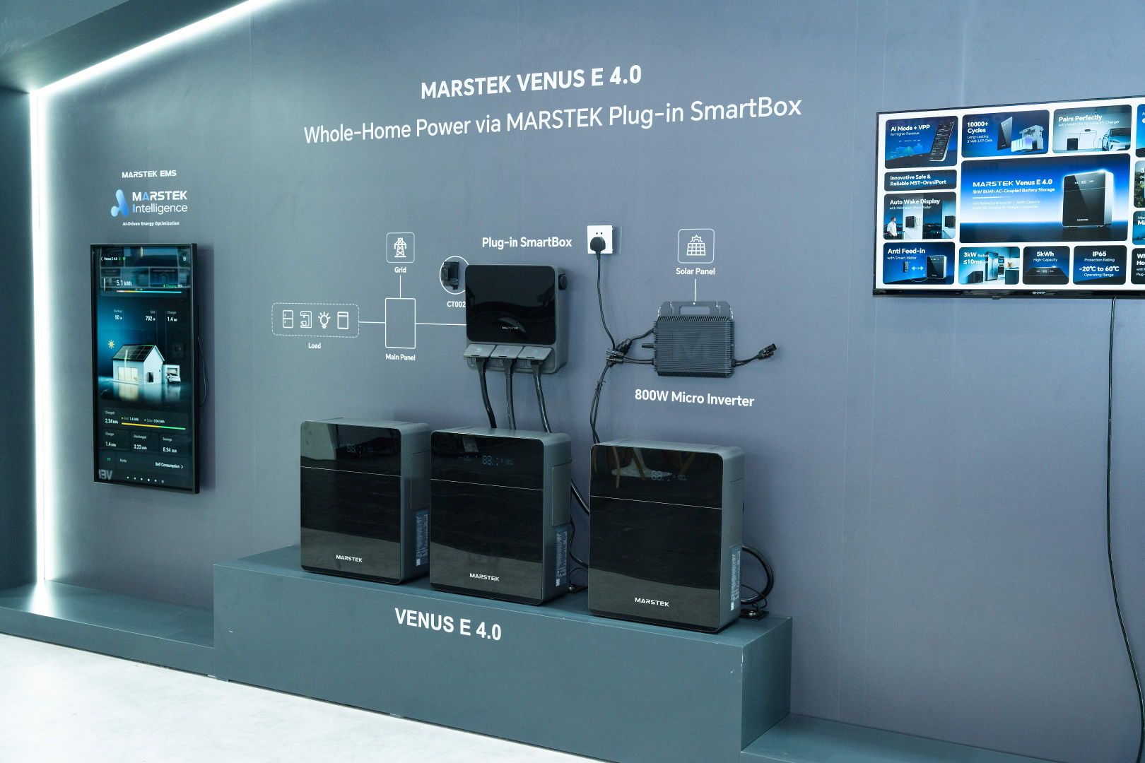 Домашня система зберігання енергії Marstek Venus E 4.0
