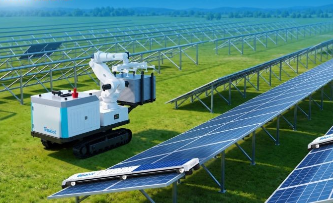pv-magazine.com - David Carroll - TrinaTracker launches solar panel installation and cleaning robots