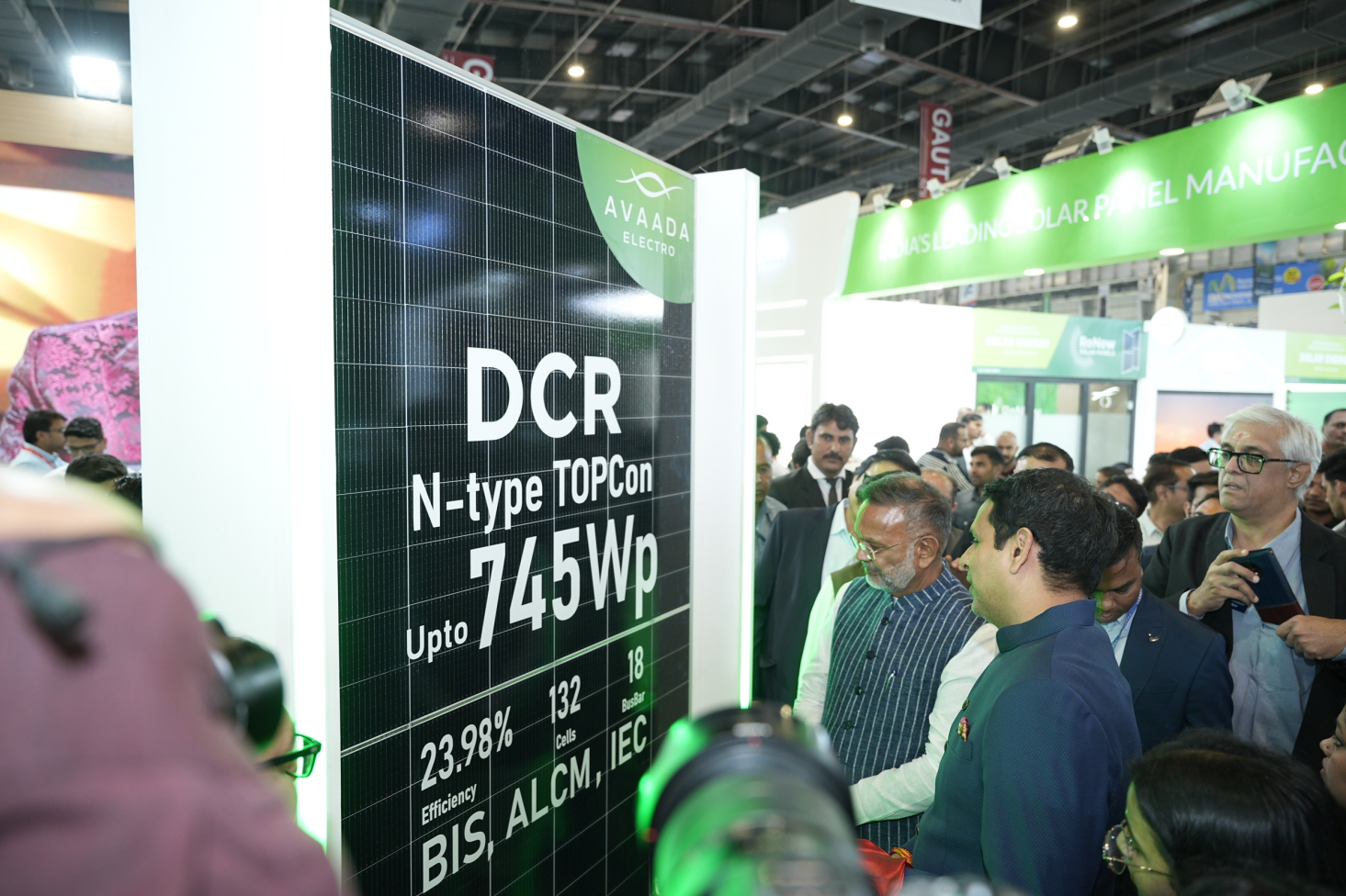 pv-magazine.com - Uma Gupta - Avaada unveils 745 W TOPCon solar module with 23.98% efficiency