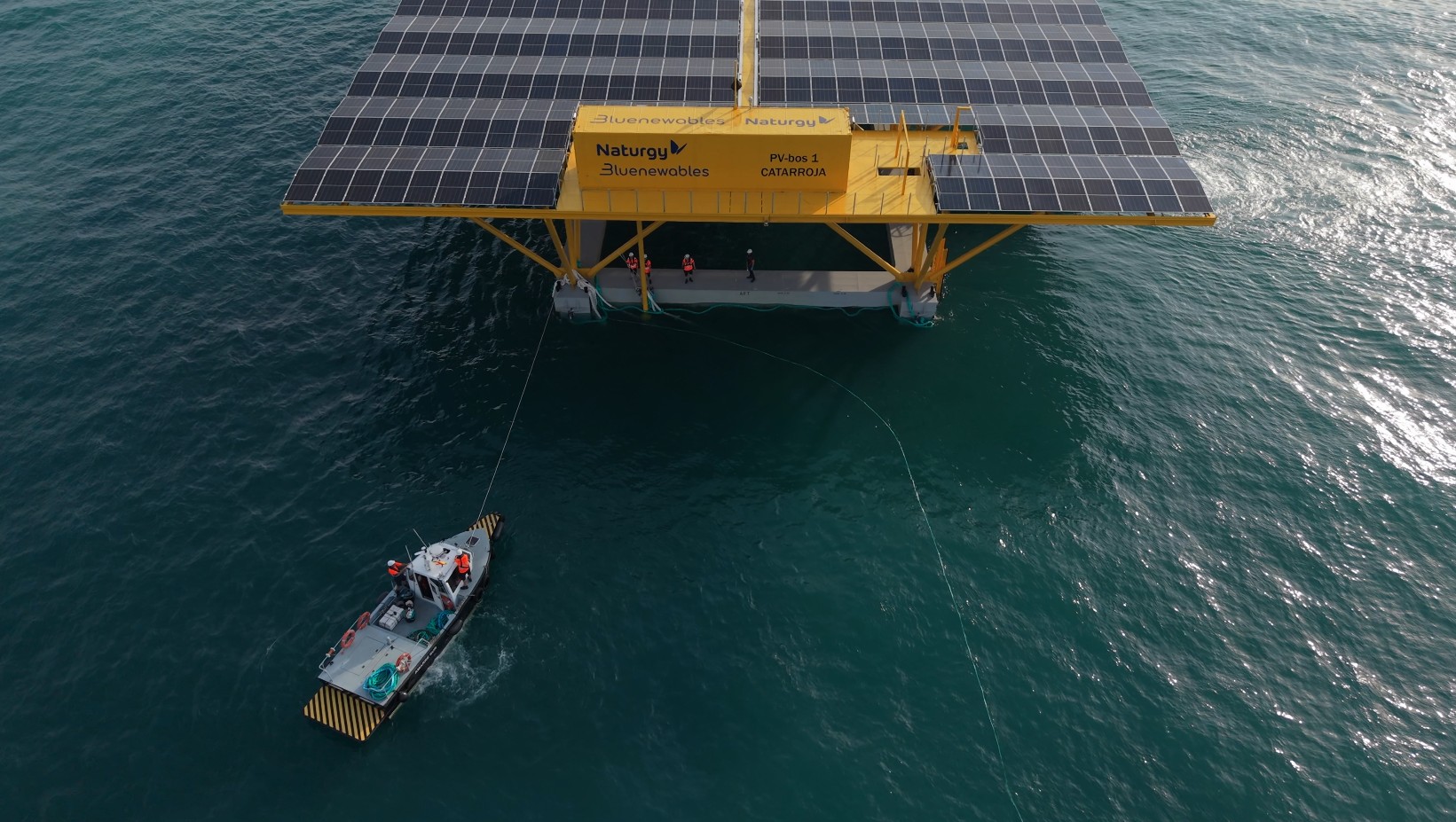 pv-magazine.com - Emiliano Bellini - Spain's first pre-commercial marine solar demonstrator enters testing