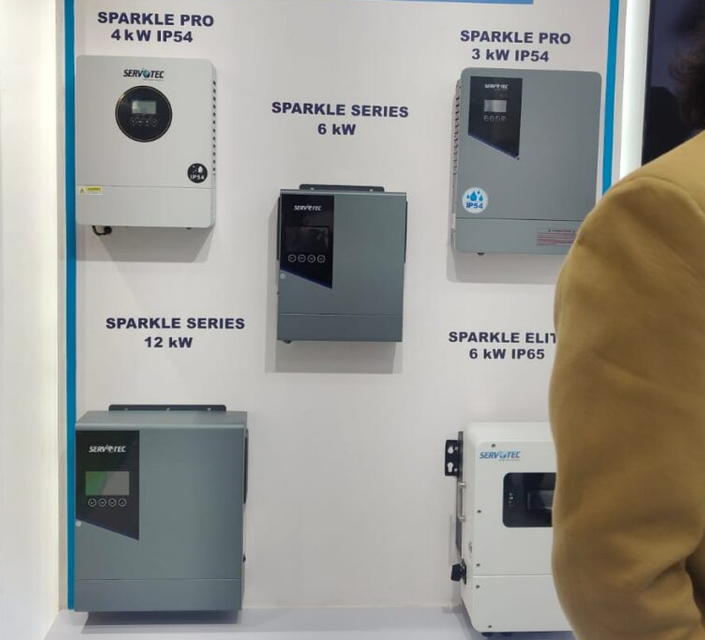 Servotech lança inversores solares híbridos Sparkle Pro